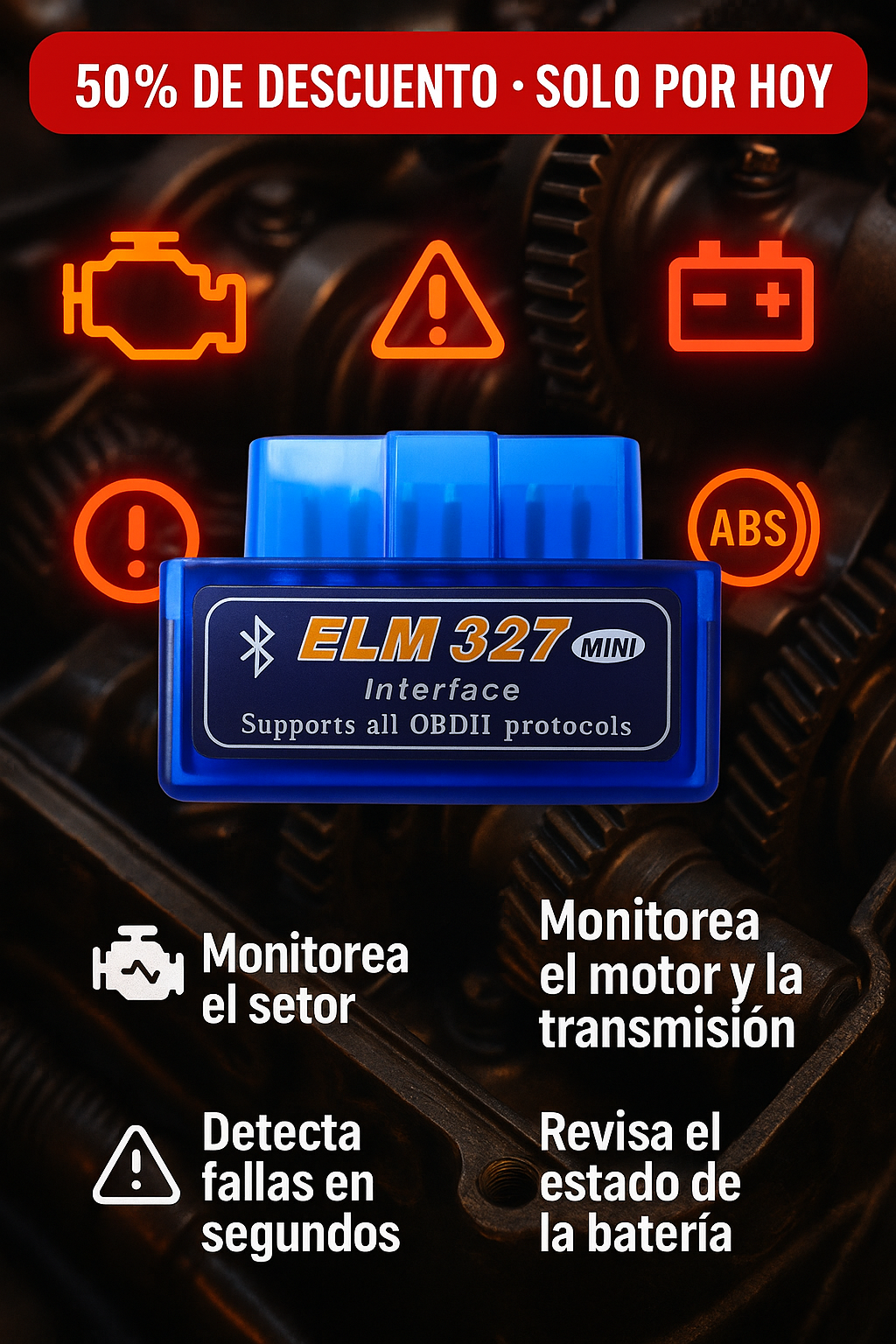 🚗 ¡Detecta al instante qué problema tiene tu auto y ahorra dinero!!